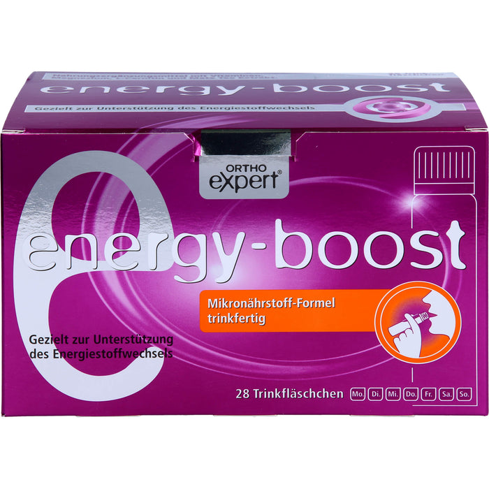 energy-boost Orthoexpert Trinkfläschchen, 28 pcs. Ampoules