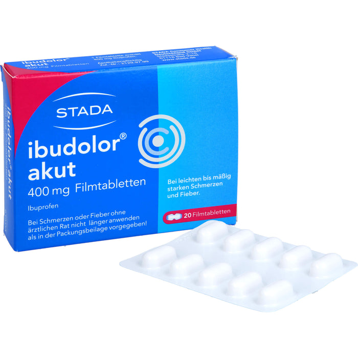 ibudolor akut 400 mg Filmtabletten, 20 pc Tablettes