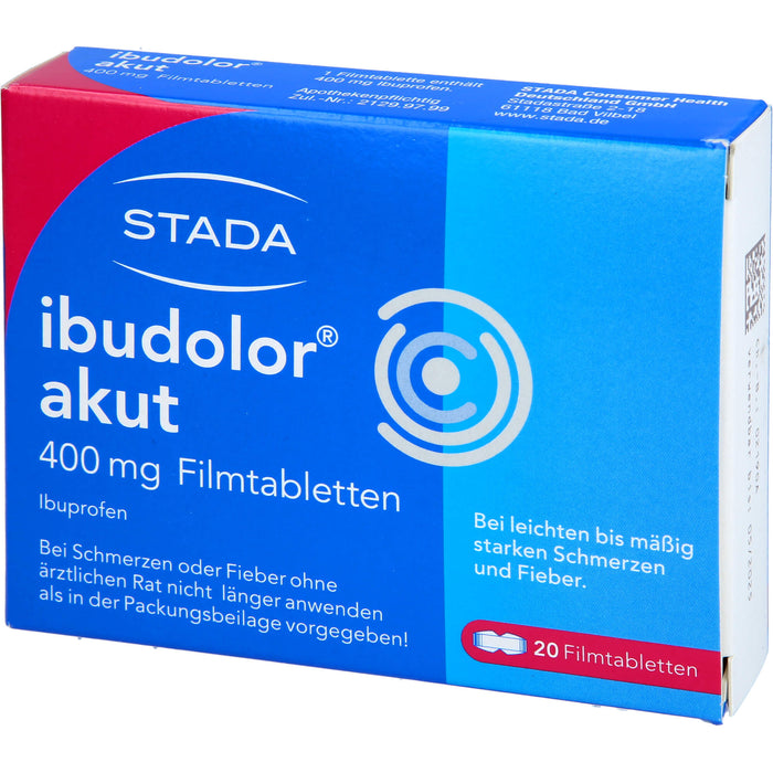 ibudolor akut 400 mg Filmtabletten, 20 pcs. Tablets
