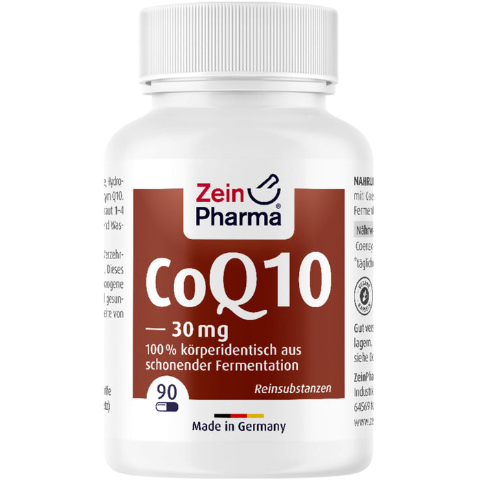 ZeinPharma CoQ10 30 mg Kapseln, 90 pcs. Capsules