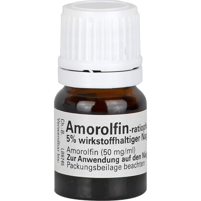 Amorolfin-ratiopharm 5% wirkstoffhaltiger Nagellack, 5 ml Vernis à ongles contenant une substance active