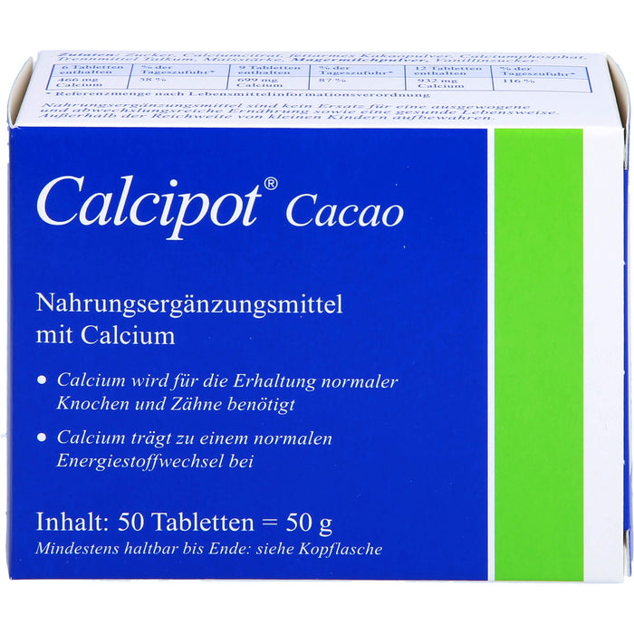 Calcipot Kautabletten, 50 pcs. Tablets