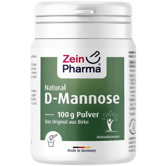 ZeinPharma Natural D-Mannose Pulver, 100 g Pulver