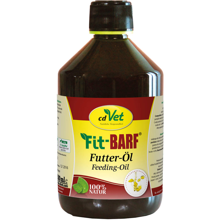 Fit-BARF Futteröl vet, 500 ml OEL