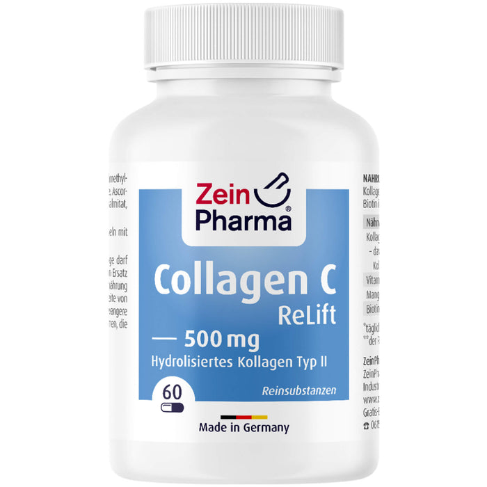 ZeinPharma Collagen C ReLift 500 mg Kapseln, 60 St. Kapseln