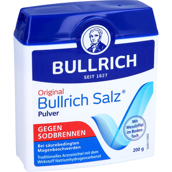 BULLRICH Original Bullrich Salz Pulver gegen Sodbrennen, 200 g Powder
