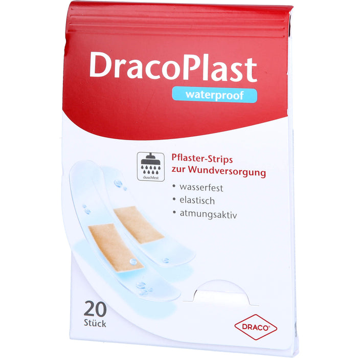 DracoPlast Waterproof Pflasterstrips sortiert, 20 pcs. Patch