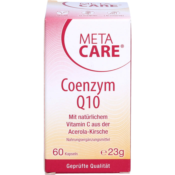 Meta Care Coenzym Q10 Kapseln, 60 pc Capsules