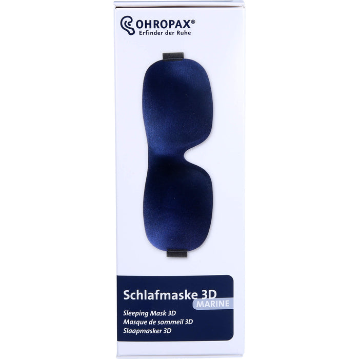 OHROPAX Schlafmaske 3D, 1 pc Bouchons d'oreilles