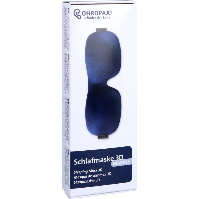 OHROPAX Schlafmaske 3D, 1 pc Bouchons d'oreilles