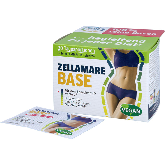 Zellamare Base Pulver unterstützt das Säure-Basen-Gleichgewicht, 30 pc Sachets