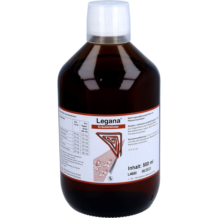 Legana Kräuterelixier, 500 ml Solution