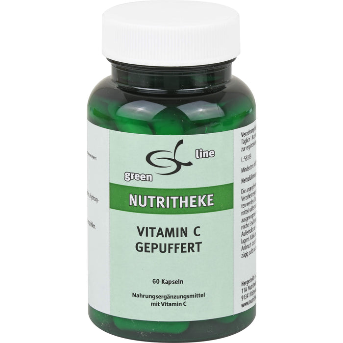 Green Line Vitamin C gepuffert Kapseln, 60 pcs. Capsules