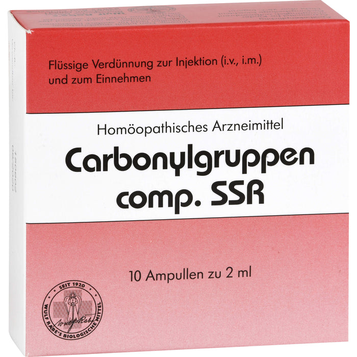 Carbonylgruppen comp. SSR Amp., 10 St. Ampullen