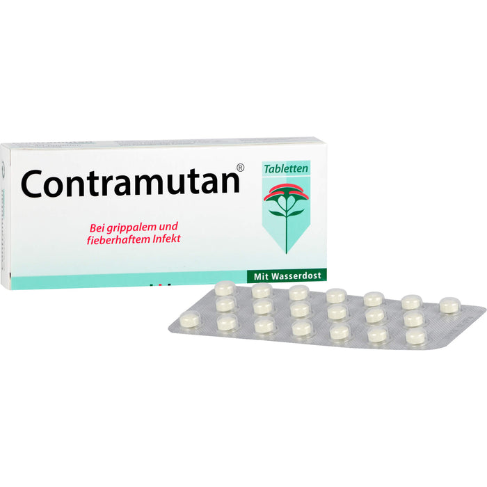 Contramutan Tabletten bei grippalem und fieberhaftem Infekt, 40 pc Tablettes