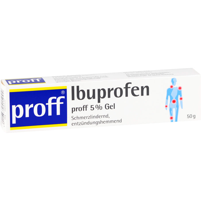 Ibuprofen proff 5 % Gel, 50 g Gel