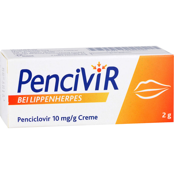 Pencivir bei Lippenherpes Creme, 2 g Cream