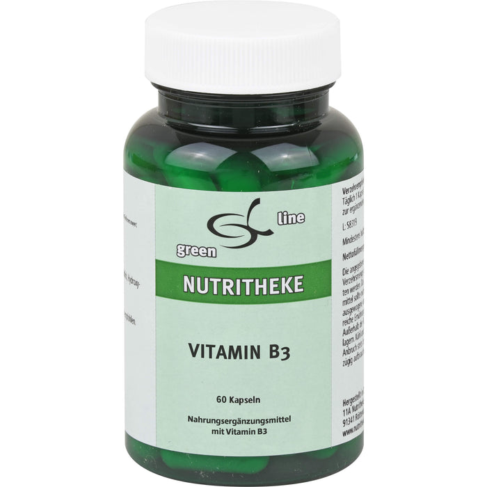 green line Nutritheke Vitamin B3 Kapseln, 60 pcs. Capsules
