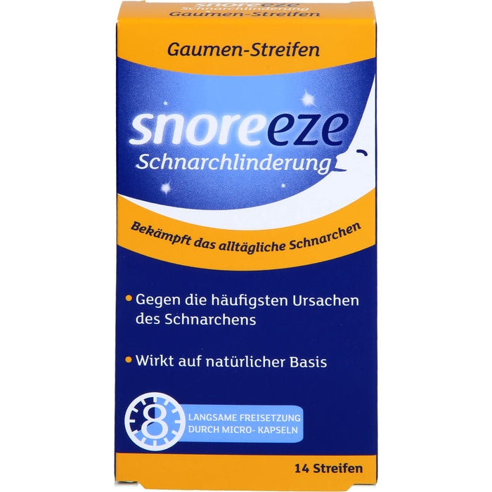 snoreeze Schnarchlinderung Gaumen-Streifen, 14 pcs. Stripes