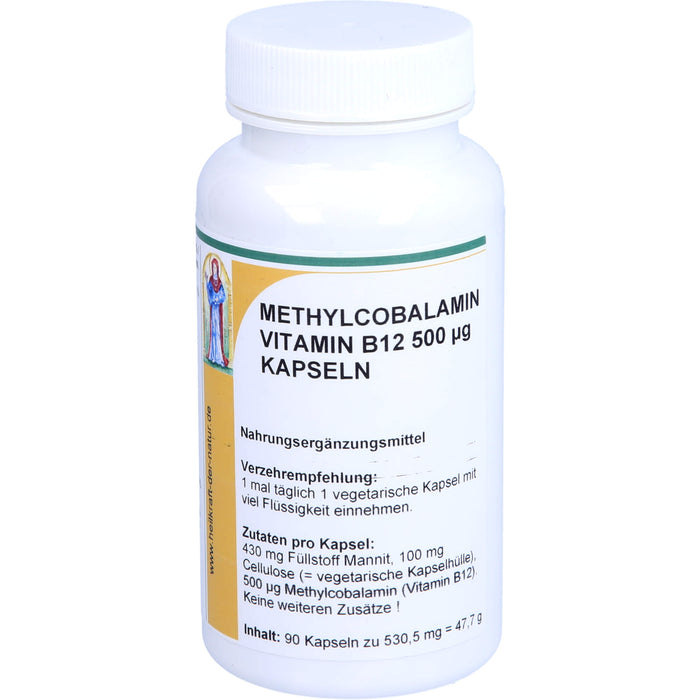 Reinhildis-Apotheke Methylcobalamin Vitamin B12 Kapseln, 90 pc Capsules