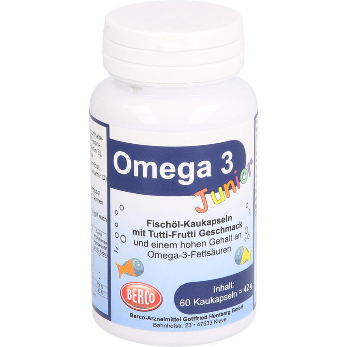 Omega 3 Junior Berco, 60 pc Capsules