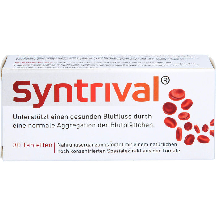 Syntrival unterstützt einen gesunden Blutfluss Tabletten, 30 pcs. Tablets
