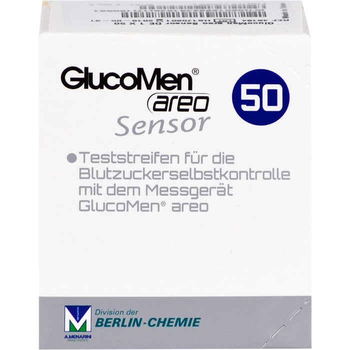 GlucoMen areo Sensor Teststreifen, 50 pcs. Test strips