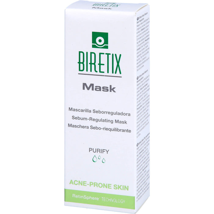 BiRetix Mask talgregulierende Maske Akne-Gel, 25 ml Masque facial