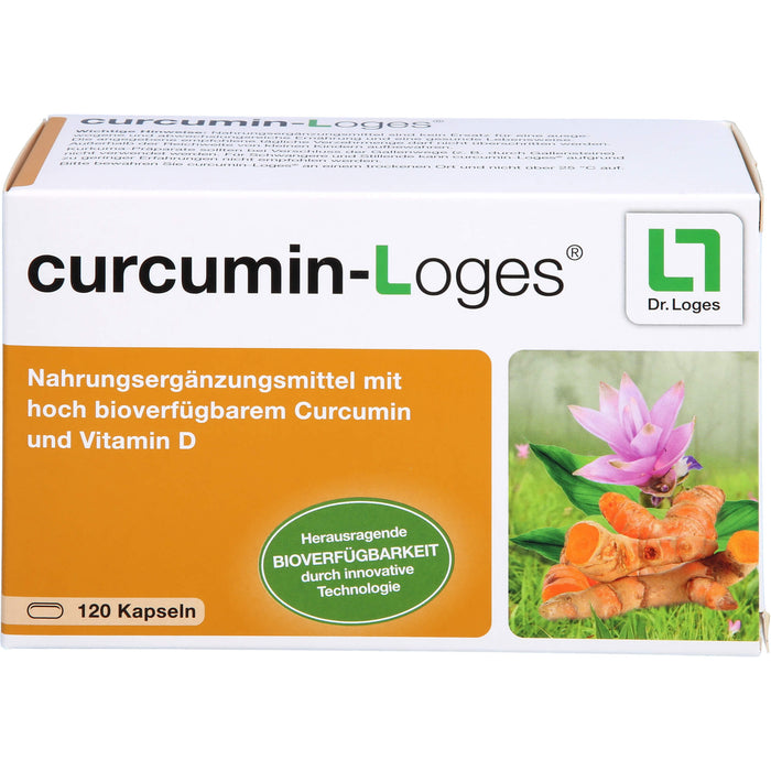 curcumin-Loges Kapseln, 120 pc Capsules