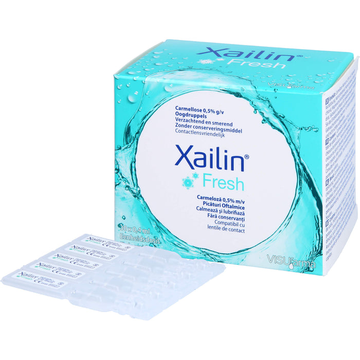 Xailin Fresh Augentropfen Einzeldosen, 30 pcs. Solution