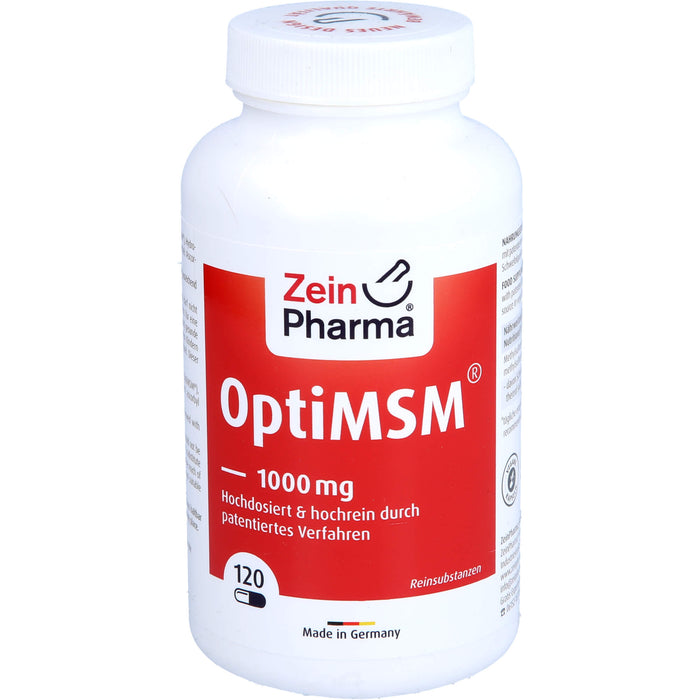 ZeinPharma OptiMSM 1000 mg Kapseln, 120 pcs. Capsules