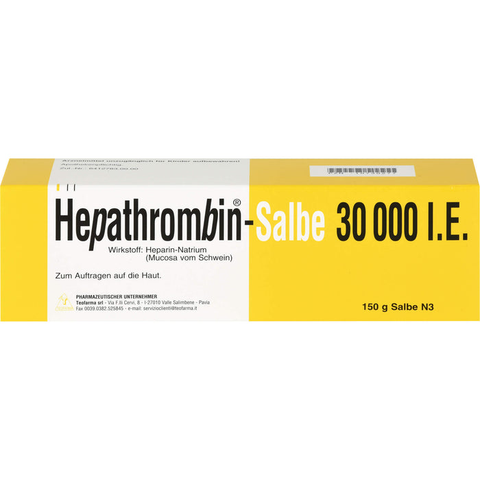 Hepathrombin®-Salbe 30000 I.E., 150 g Salbe