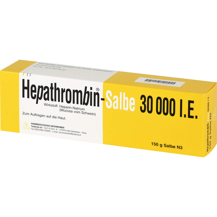 Hepathrombin-Salbe 30000 I.E., 150 g Onguent