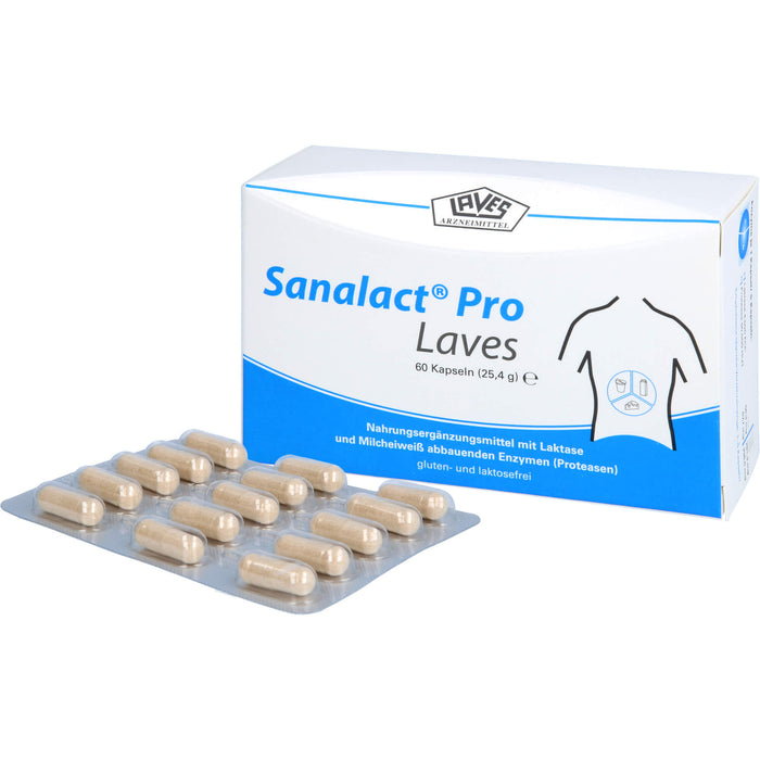 Sanalact Pro Laves Kapseln, 60 pc Capsules