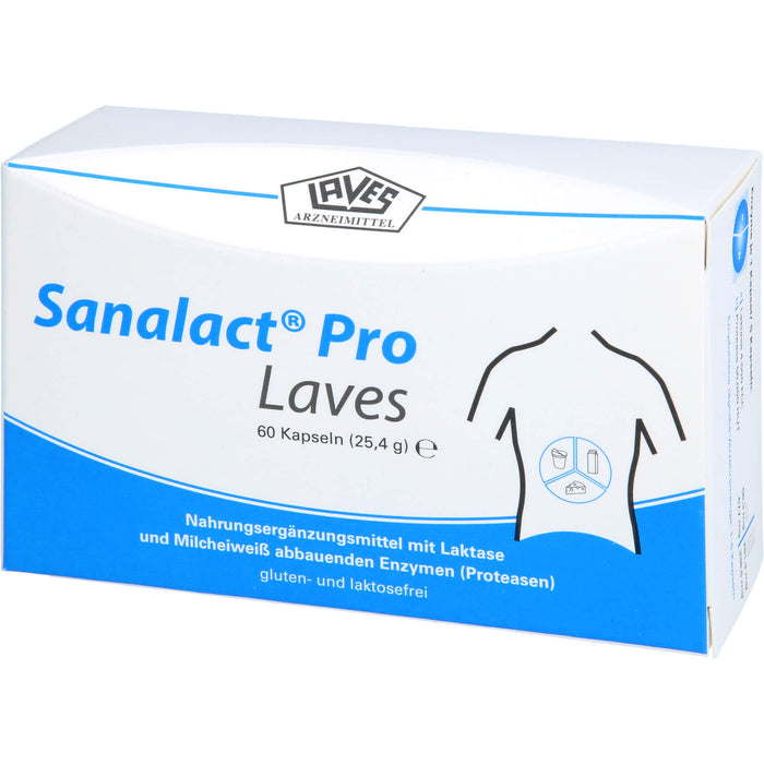 Sanalact Pro Laves Kapseln, 60 pc Capsules