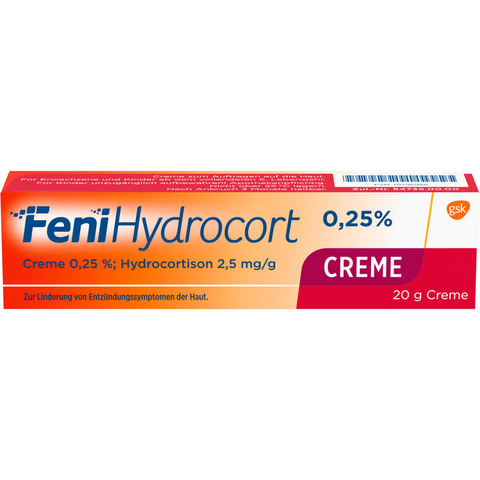 FeniHydrocort 0,25 % Creme, 20 g Crème