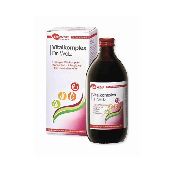 Vitalkomplex Dr. Wolz Flüssiges Vitalstoff-Konzentrat, 500 ml Solution