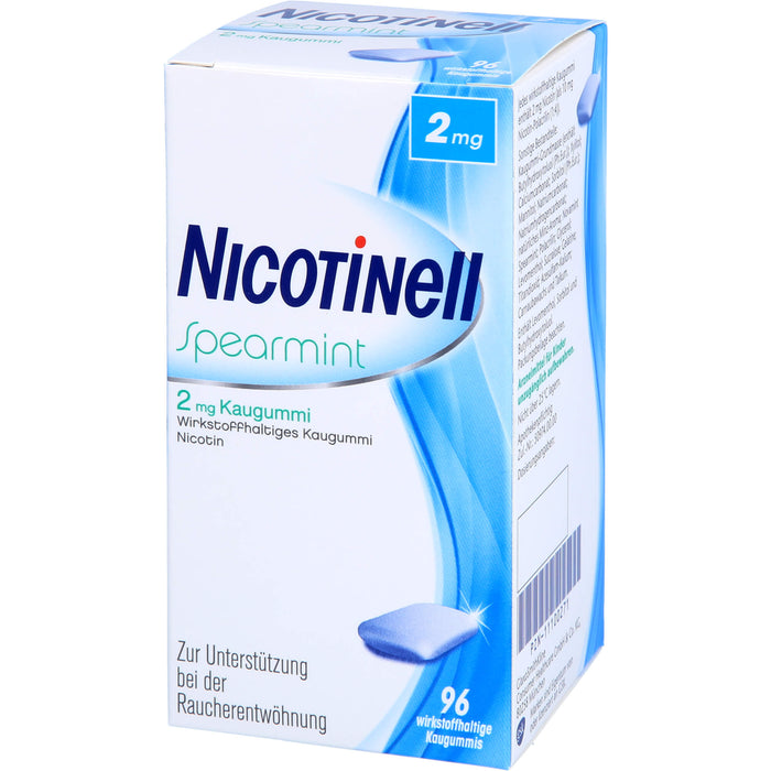 Nicotinell Spearmint 2 mg Kaugummi, 96 pcs. Chewing gum