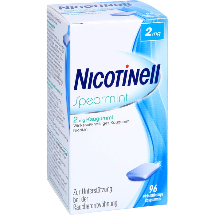 Nicotinell Spearmint 2 mg Kaugummi, 96 pcs. Chewing gum