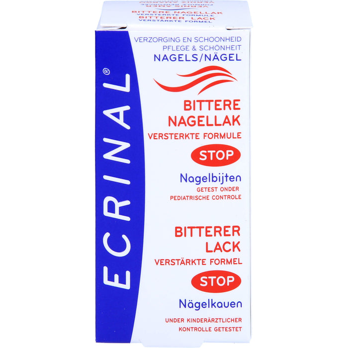 ECRINAL Bitter-Nagellack gegen Nägelkauen, 10 ml Solution