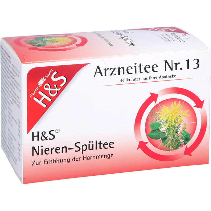 H&S Nieren-Spültee Arzneitee Nr. 13, 20 pcs. Filter bag