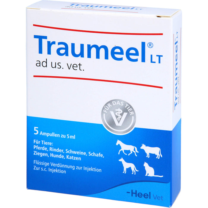 Traumeel LT ad us. vet., 5 St. Ampullen, 5 ml Solution