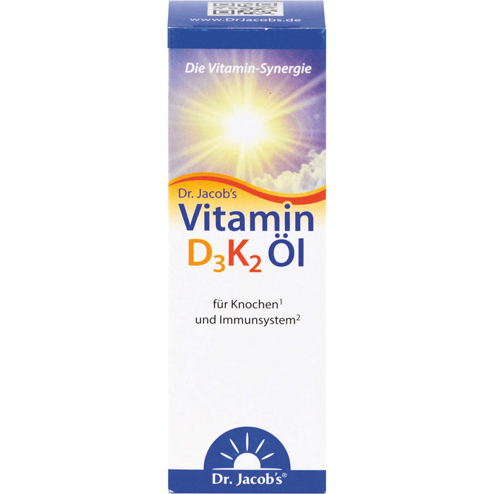 Dr. Jacob's Vitamin D3K2, 20 ml Solution