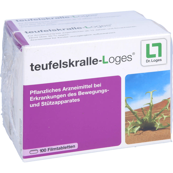 teufelskralle-Loges Tabletten bei Erkrankungen des Bewegungs- und Stützapparates, 200 pcs. Tablets