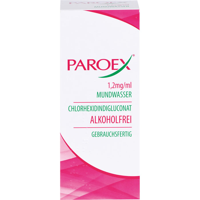 PAROEX Mundwasser bei Infektionen der Mundschleimhaut, 300 ml Solution