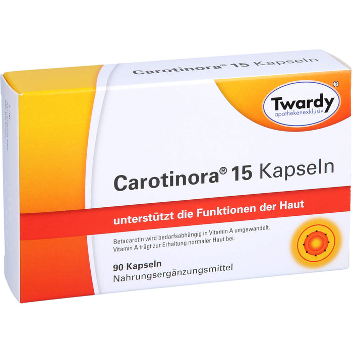 Twardy Carotinora 15 Kapseln, 90 pcs. Capsules