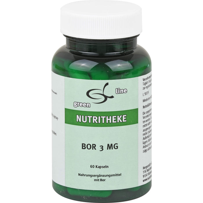 Green Line Bor 3 mg Kapseln, 60 pcs. Capsules