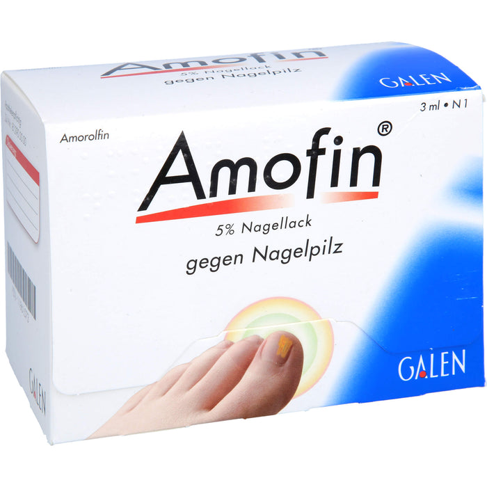 Amofin 5 % Nagellack, 3 ml Solution