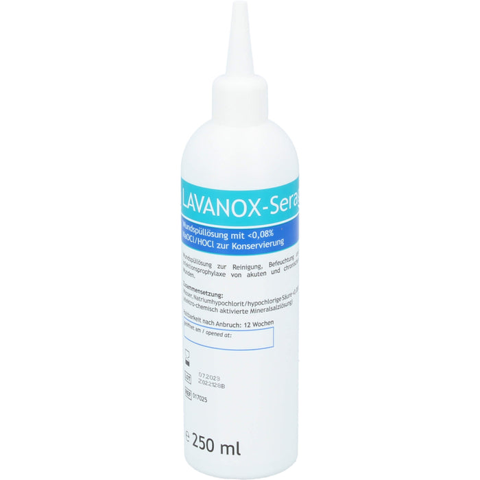 LAVANOX Wundspüllösung zur Reinigung und Infektionsprophylaxe bei Wunden, 250 ml Lösung