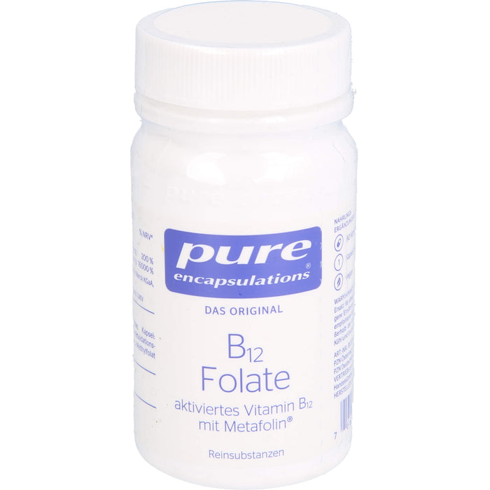 pure encapsulations B12 Folate Kapseln, 90 pc Capsules